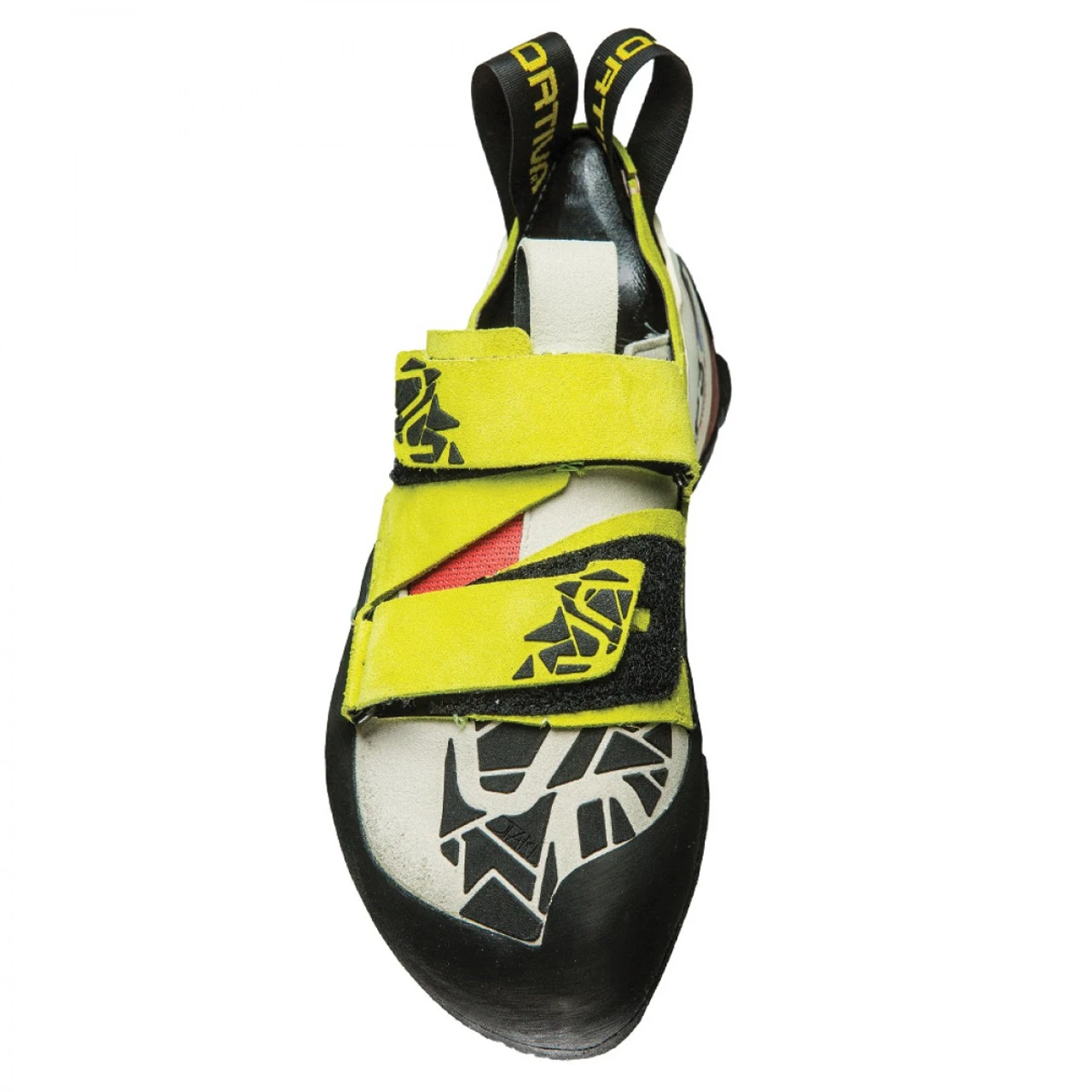 La Sportiva Women's Otaki Climbing Shoe - Sulfur/Coral - Image 2