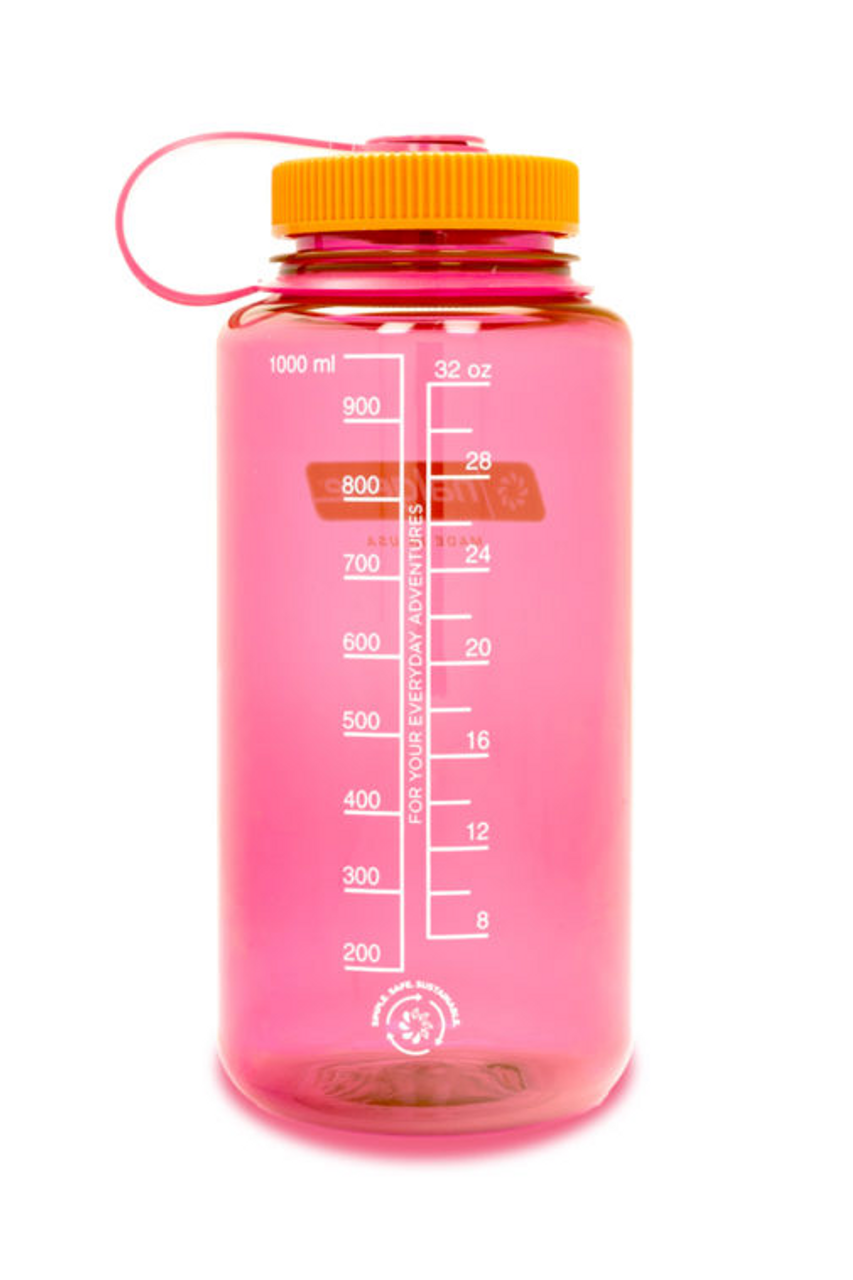Nalgene Wide Mouth Sustain Water Bottle - (32oz) - Flamingo - Image 2