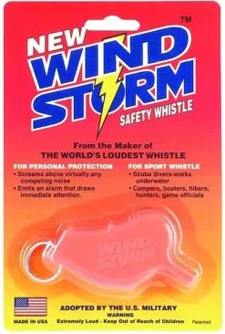 Liberty Mountain Sports Windstorm Whistle - Orange