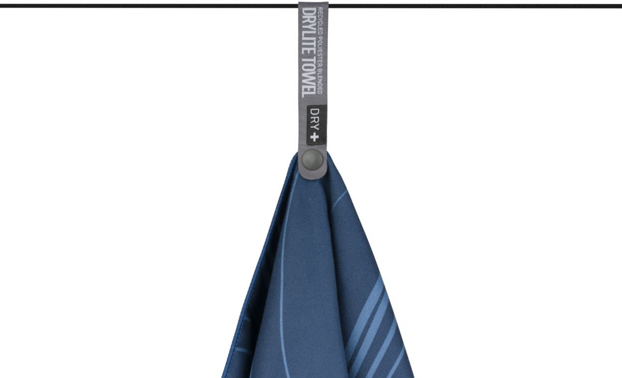 Sea To Summit Drylite Towel Large - Atlantic Wave Print - Image 2