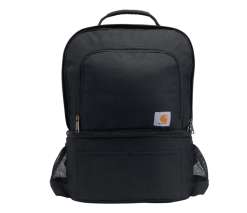 Carhartt Rain Defender Insulated 24 Can Two Compartment Cooler Backpack - Black