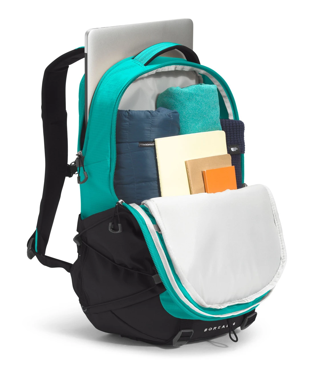 The North Face Men's Borealis Backpack - Porcelain Green/TNF Black - Image 4