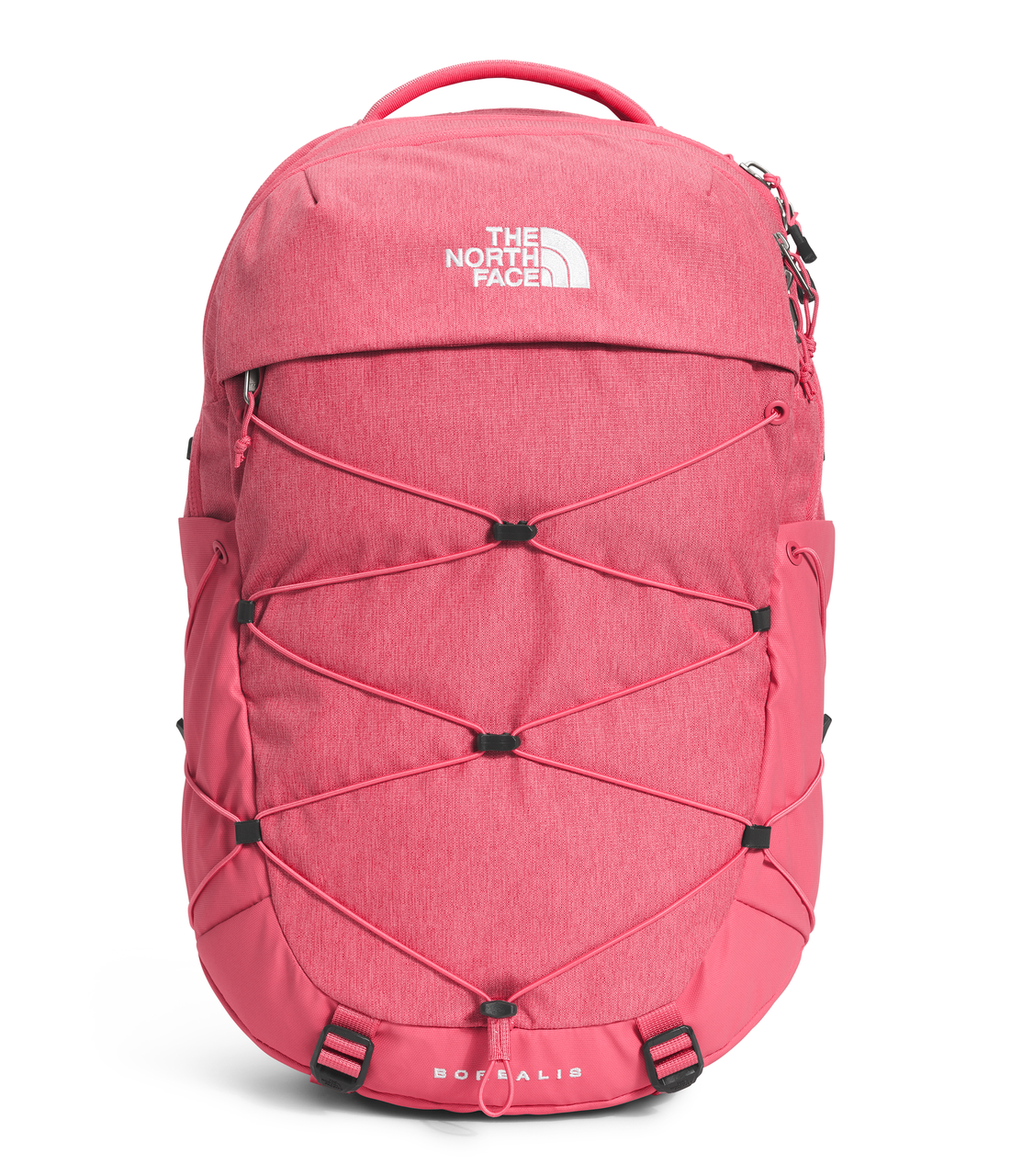 The North Face Women's Borealis Backpack - Cosmo Pink Dark Heather/TNF White
