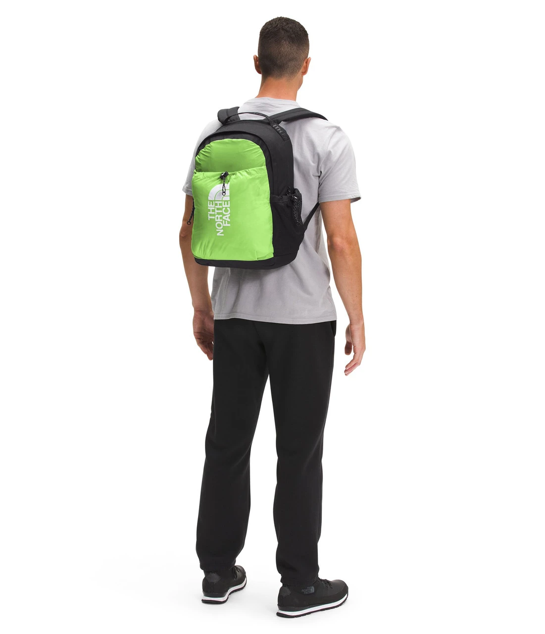 The North Face Bozer Backpack - Safety Green/TNF Black - Image 5