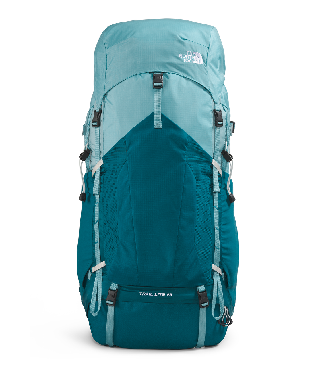 The North Face Womens Trail Lite 65L Backpack - Reef Water/Blue Coral - Image 2