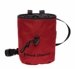 Black Diamond Mojo Zip Chalk Bag - Dark Crimson