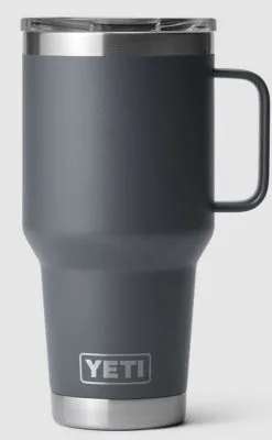 Yeti Rambler 30oz Travel Mug - Charcoal