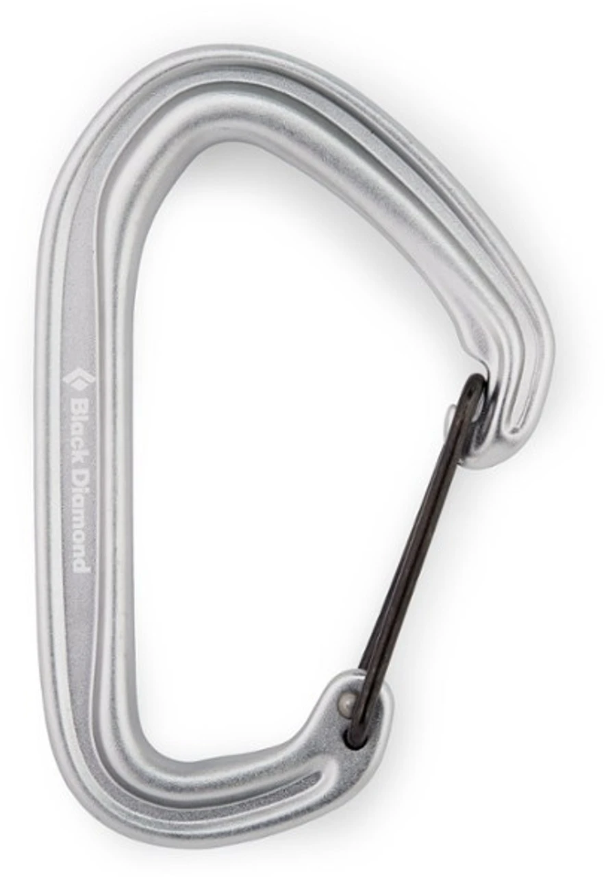 Black Diamond Hotwire Carabiner - Light Gray
