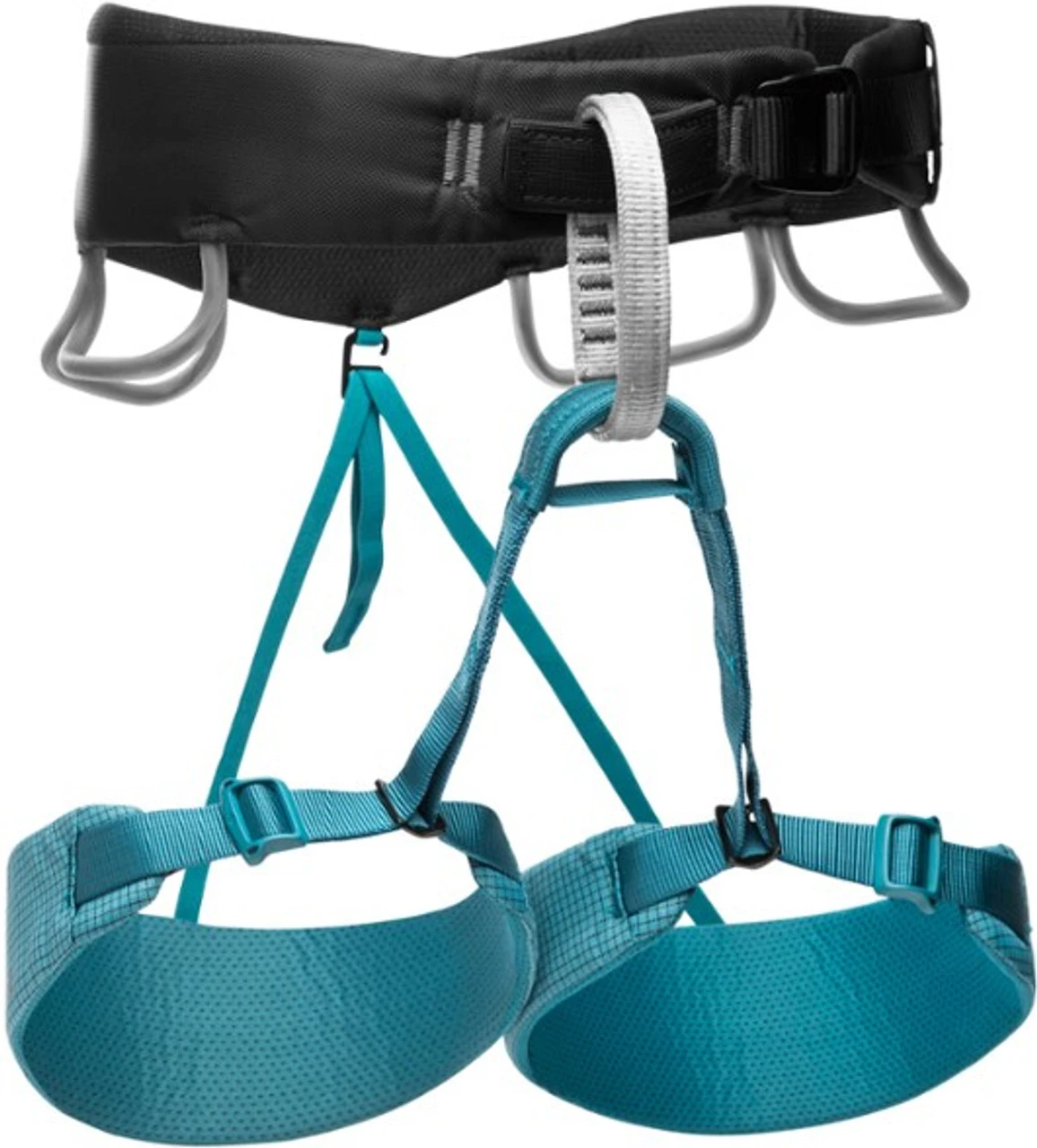 Black Diamond Women's Momentum Harness - Auqua Verde
