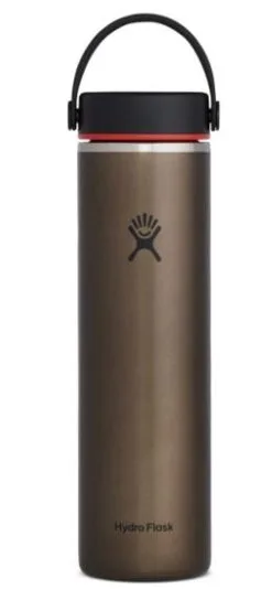 Hydro Flask 24 Oz Lightweight Wide Mouth Trail Series - Obsidian
