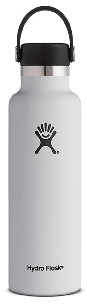 Hydro Flask 21 Oz Standard Mouth Water Bottle - White